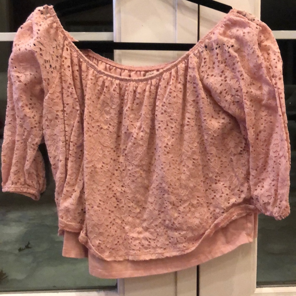 Large Hollister off the shoulder